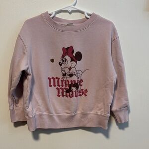 Uniqlo Light Pink Disney Sweatshirt